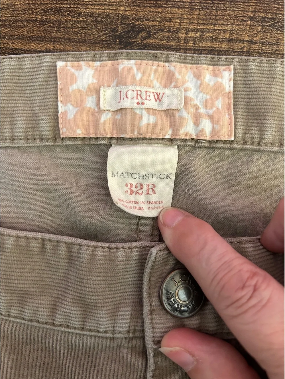 J. CREW Women’s Corduroy Pants / Size: 32R